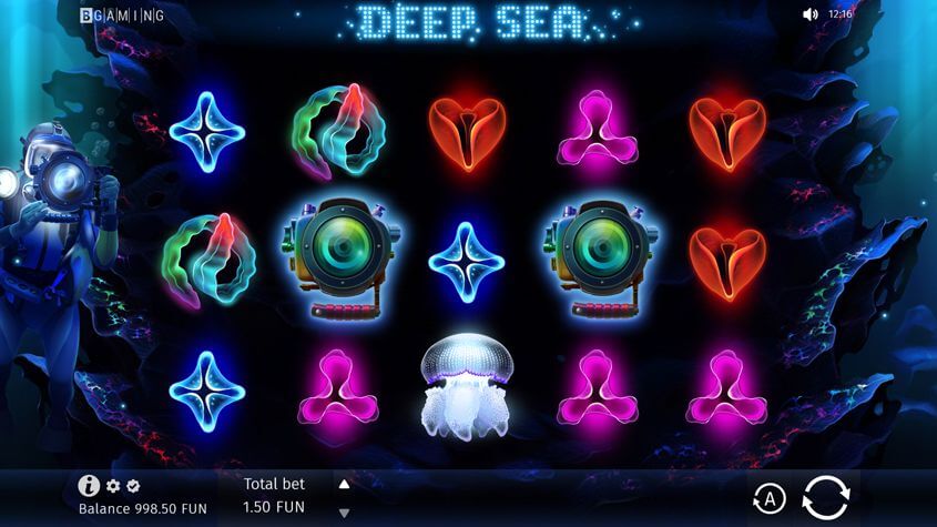 Deep sea spēļu automāts